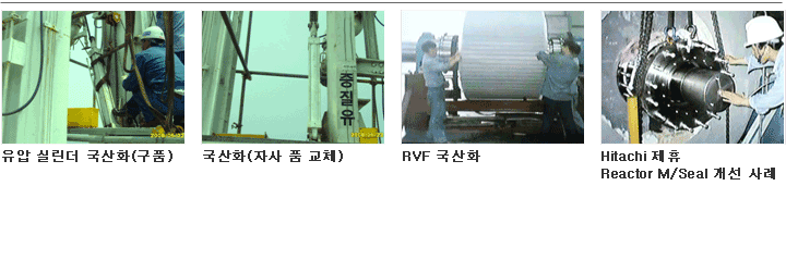 ���� �Ǹ��� ����ȭ(��ǰ), ����ȭ(�ڻ� ǰ ��ü), RVF ����ȭ, Hitachi ���� Reactor M/Seal ���� ���